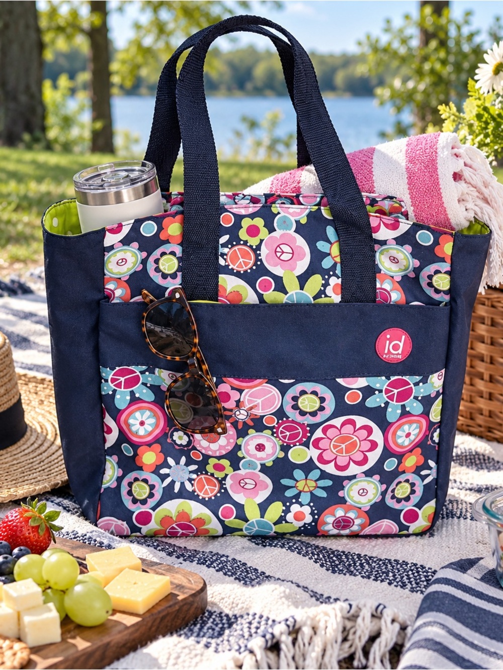 Tote bag ID colors brand